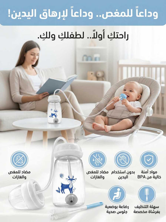 تهناي من الوجع والغازات! 👶_الرضاعة العجيبة لي غاتريحك 🌟